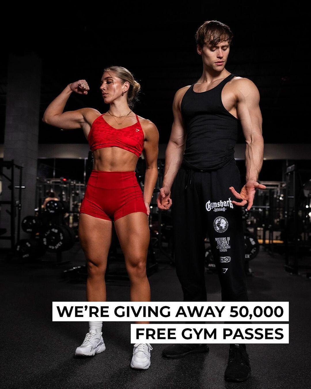 To help with your #Gymshark66 goals, we’re giving away 50,000 FREE gym day passes for everyone who’s signed up 👀
🔗 in bio to get yours via the Gymshark Training app
#gymshark