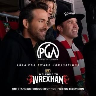 Five Emmys and now this. Immensely proud of #WelcomeToWrexham and the entire crew. Particularly my fellow producers, @robmcelhenney and @grd212 who put SO MUCH LOVE into this.
And huge thanks @producersguild for the recognition. All episodes streaming now on @hulu and @disneyplus 

@maximumeffort @wrexhamfx