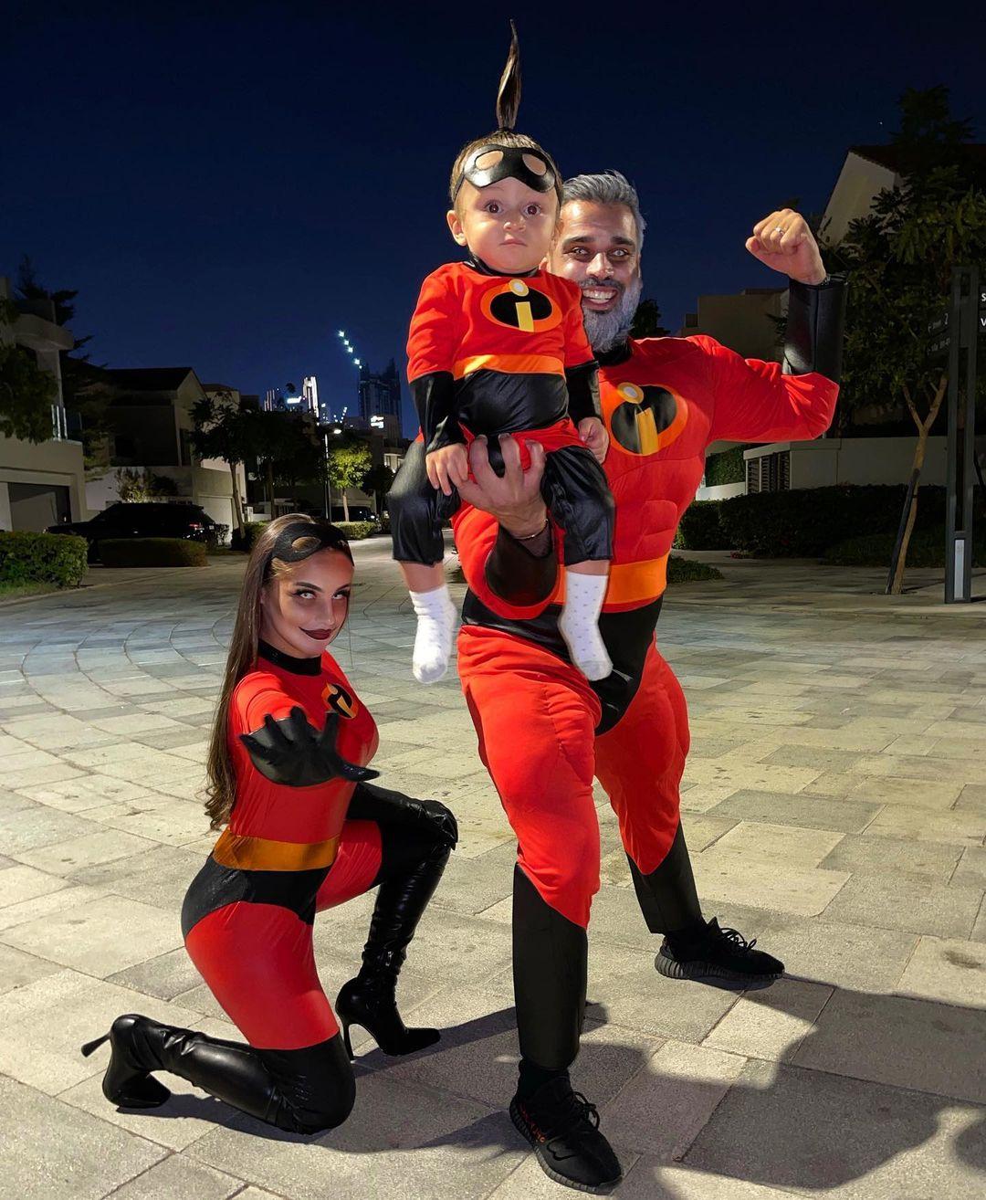 Happy Halloween from my incredible family 🔥 Ps, jack jack is so cute !!!!