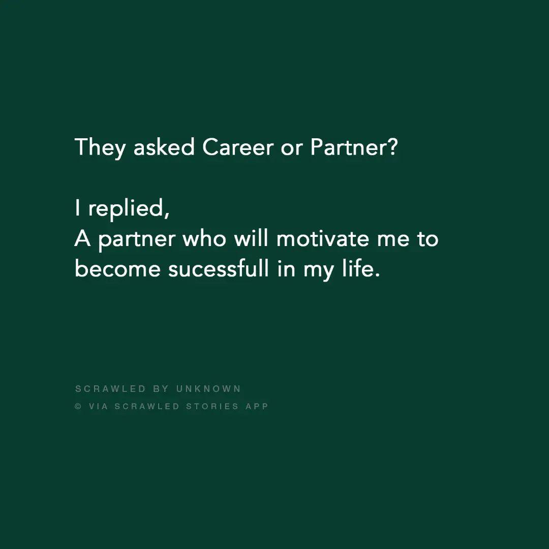 Career with partner 😊