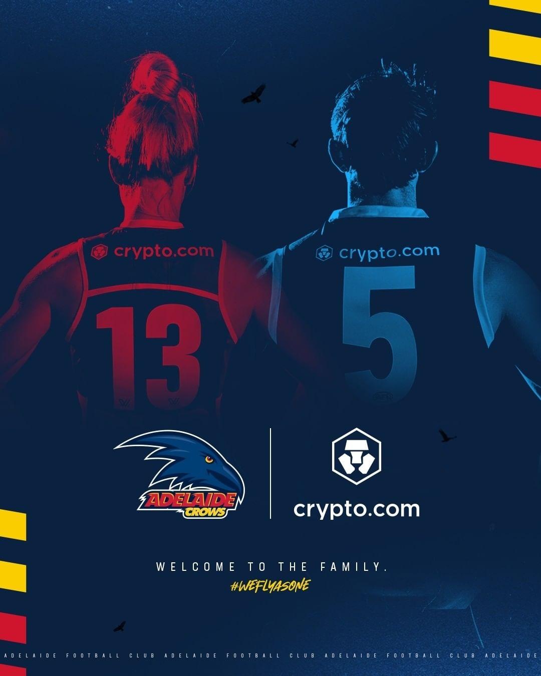 Welcome to the family, Crypto.com 🤝

Full details via link in our story.
#weflyasone
