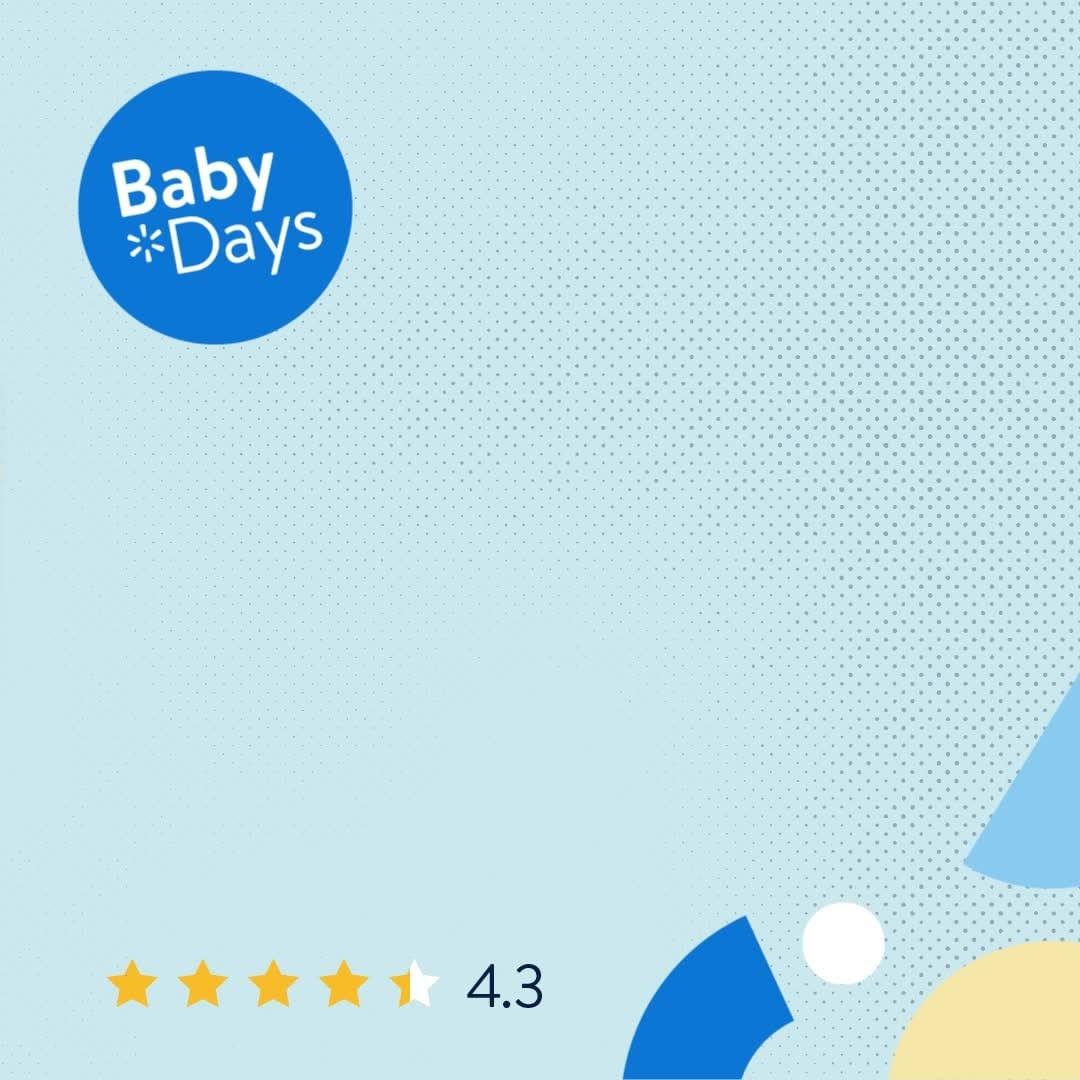 Baby Days continues—snag all the top-rated diapers, must-have snacks, &amp; formula your baby needs for less! 🙌🏼 Shop Baby Days &amp; order pickup or delivery through March 31. 👶🏼 #Walmart #BabyDays