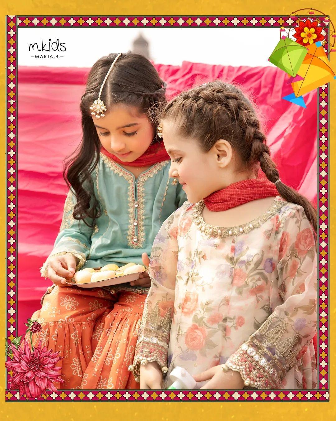 Bursting with fresh shades and floral patterns, the new Maria.B. Kids collection promises carefree sun-drenched days ahead with Jashn-e-Baharan Ready-To-Wear Collection’22 !!

Left Product Code: MKS EF22-06
Right Product Code: MKS EF22-19

Available Now In-Stores &amp; Online at https://www.mariab.pk/kids/kids.html

#MariaB #Mkids #ReadyToWear #MKidsSS22 #SpringSummer2022
