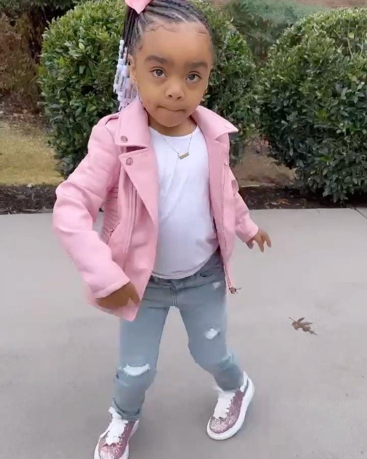 
 Y'all know I love supporting black owned businesses, so I definitely want y'all to check out @paulettesharov. They're a new and upcoming, luxury kid's designer brand. I absolutely adore their creativity when it comes to kid's clothing, it's Unmatched hand down! This is my baby's new "go to Spring jacket" lol. It also comes in blue and it's unisex. Go shop with them ✊🏾 
 