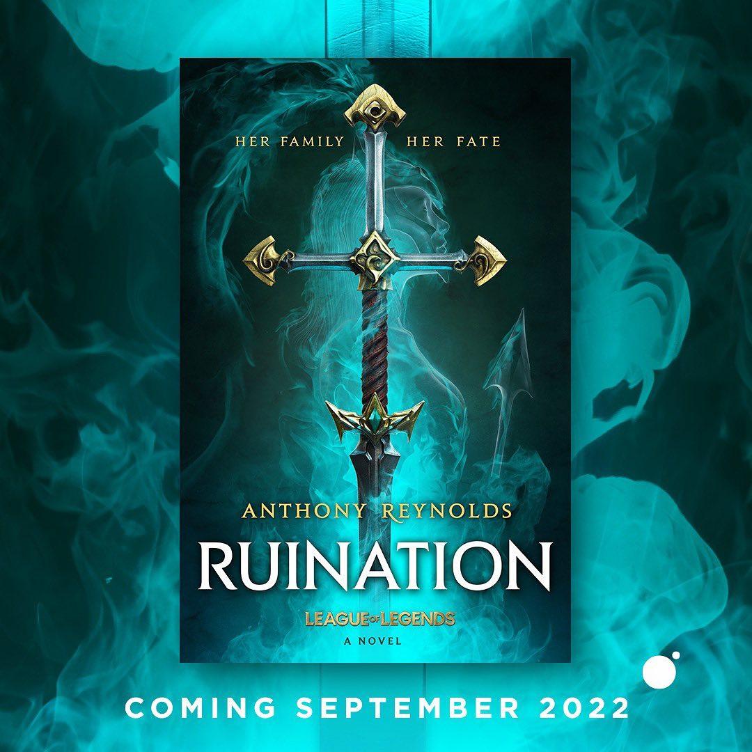 
 Everything has a legacy. This is the story behind the sword, a king driven to ruin, and the General who tried to save him. 🥀

The end begins. Preorder “Ruination” by Anthony Reynolds from @orbitbooks_us today.

Link in Stories for more info 🔗 
 