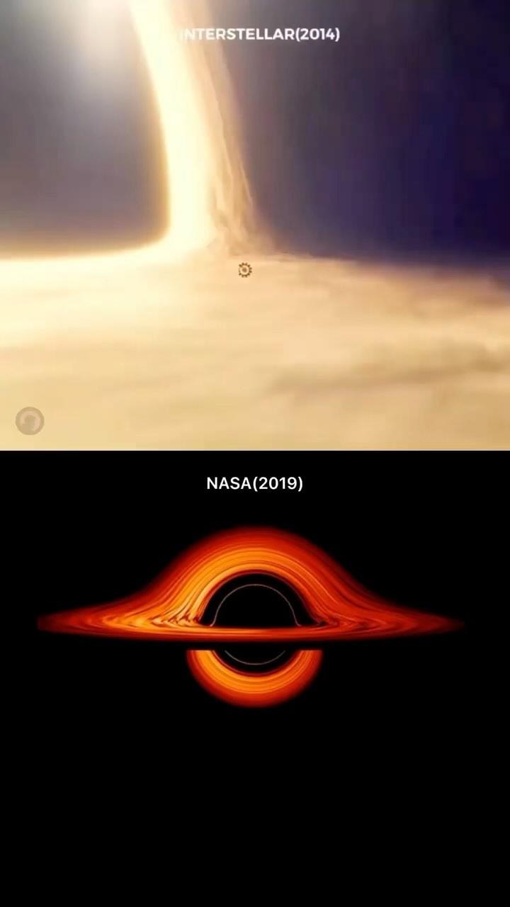 class="content__text"
 INTERSTELLAR made the black hole image exactly the same as NASA 5 years ago. 🕳️🔭

Do you love this Interstellar ? ❤

Are you ready to explore Deep Space 🔭
@TheOurDeepSpace 

Image credit: @hakanin.kosesi