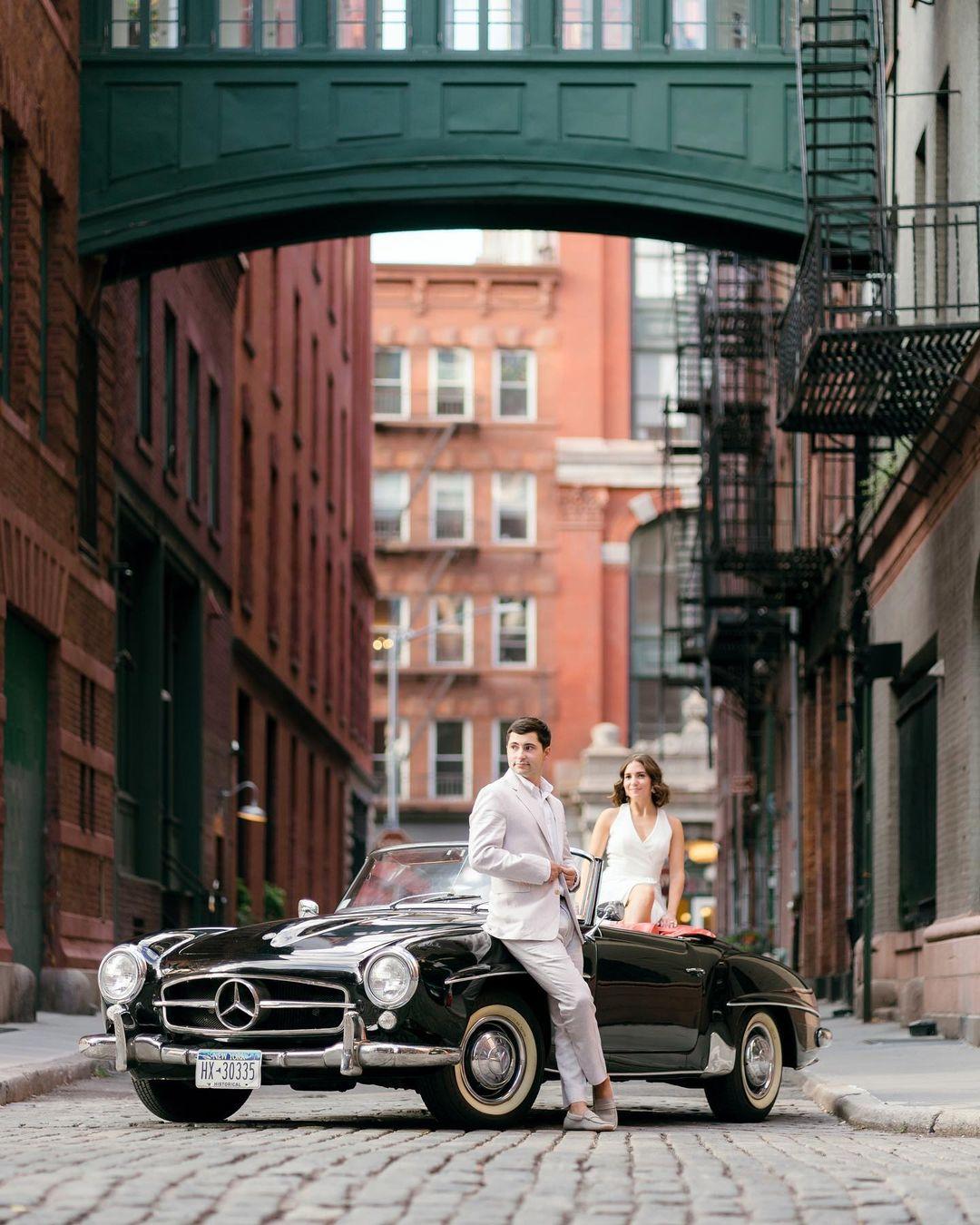 class="content__text"
 Stylish engagement session with @laurenkurre and @nickrudz in NYC 📸

Which photo is your favorite? ❤️

 #nycengagement #tribecaengagement #tribecawedding #tribecaskybridge #staplestreetskybridge #nycskybridge #nycweddingphotographer #mersedessl190 #tribecaphotographer 
 