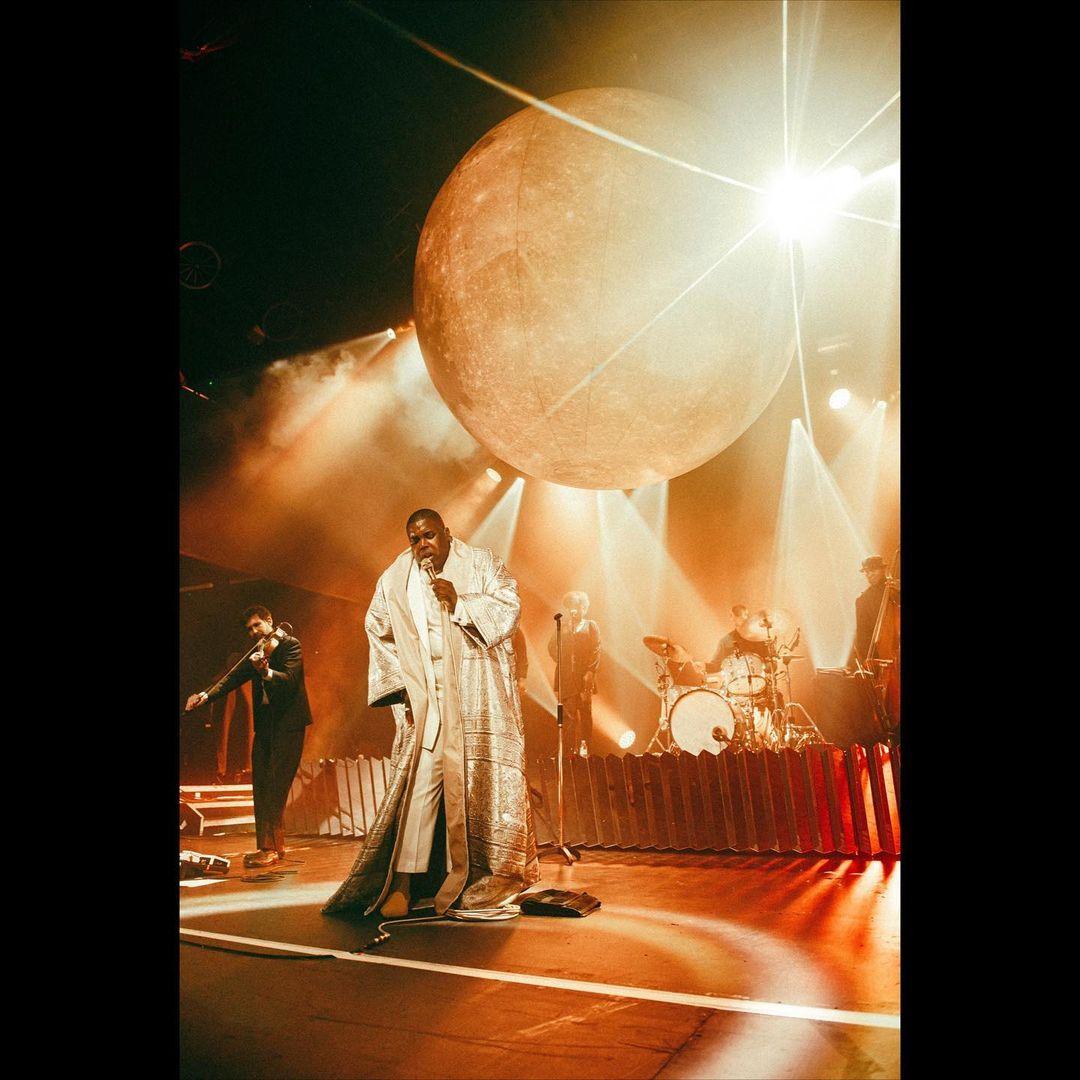 class="content__text"
 Now the first part @__gabriels__ new album is out, angels and queens. I realised that i hadn’t put any of these nice pics of the show we designed for the koko show 21/06/22 ✨💕 pics by phoebe fox 
 