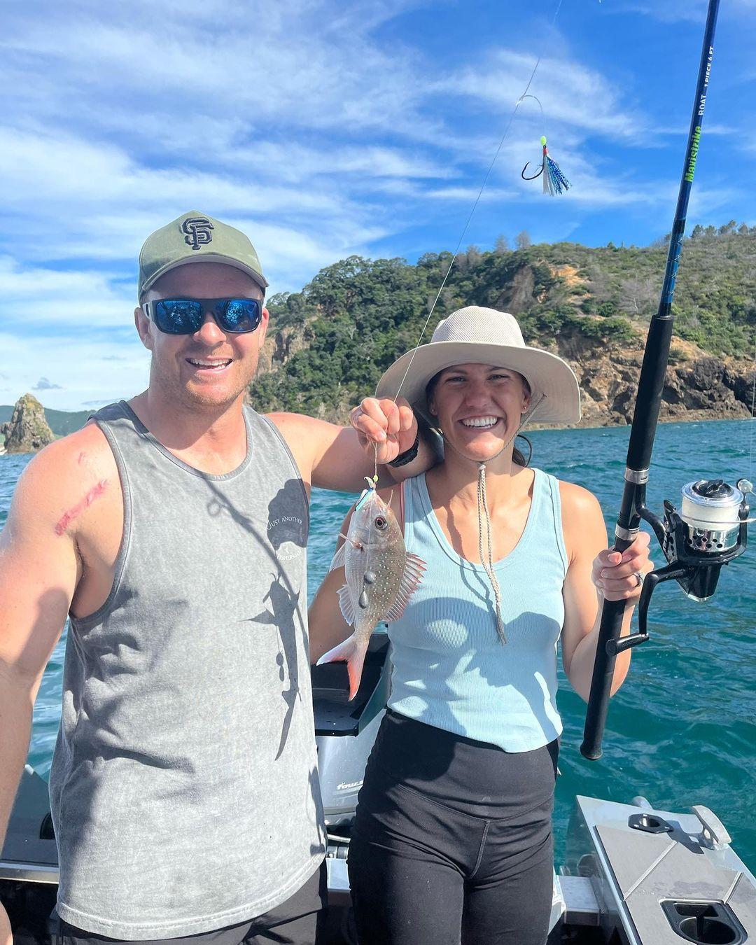 class="content__text"
 First fish caught on the new Stabi goes to Hattie, surely they can only get bigger from here… 🤞🏼
Finally a break in the bad weather allowed us to get out for an awesome family arvo on the water. 🎣 
 