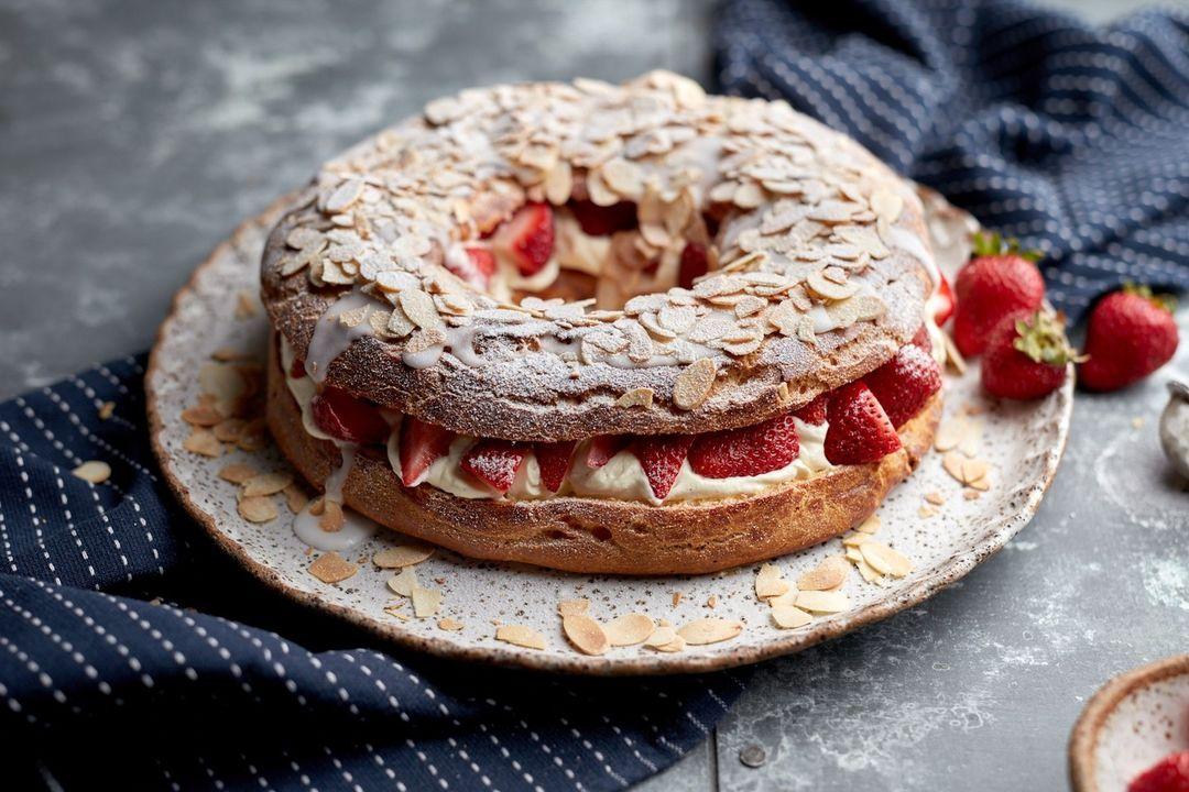 class="content__text"
 Another recipe created for @vicstrawberries, this lovely Paris-Brest. Perfect for afternoon tea or your Christmas dessert! ⁠
⁠ 
 