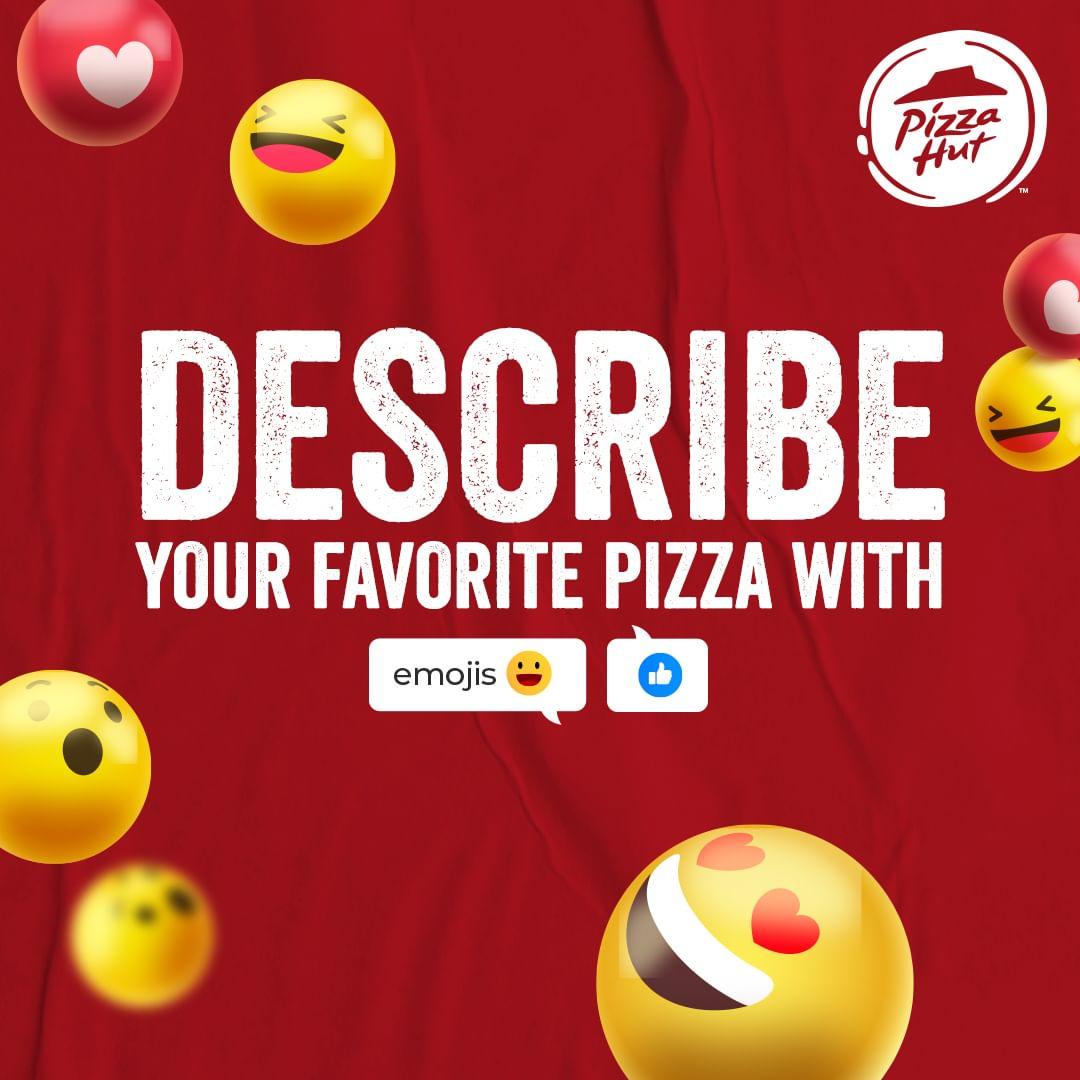 class="content__text"
 Describe your favorite Pizza in comments using Emoji 😉

 #PizzaHutPakistan #PizzaHut
 #ForTheLoveOfPizza
 #GreatPizzaforall 
 