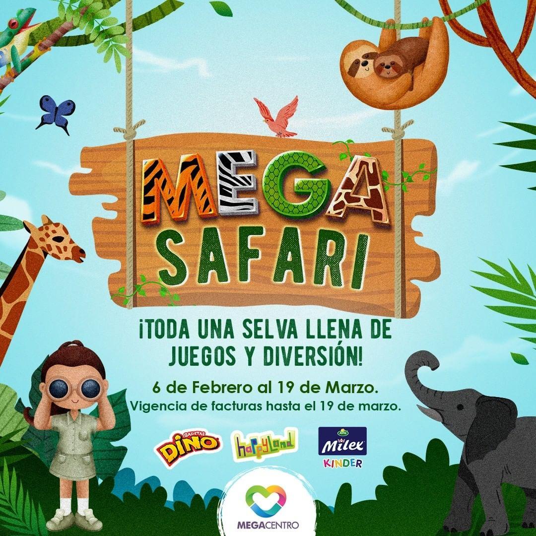 class="content__text"
 ¡Nos vamos a una aventura en el #MegaSafari! 🦁

Desliza y conoce cómo disfrutar junto a tus pequeños exploradores de este emocionante recorrido. 🤩🐈

 #Megacentro #EsteEsElCentro 
 