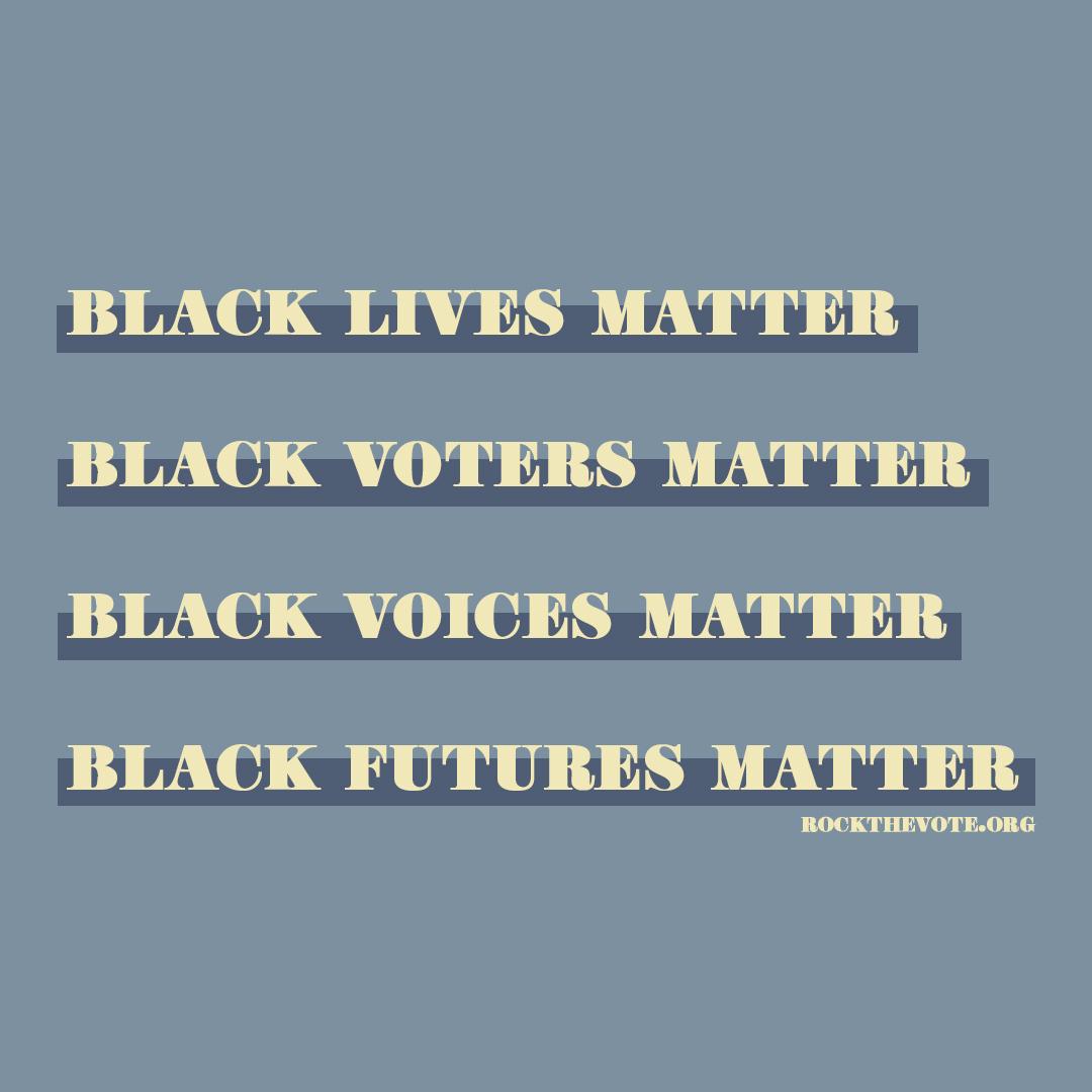 class="content__text"
 This month and every month! ✊🏿✊🏾✊🏽

 #BlackHistoryMonth #RockTheVote 
 