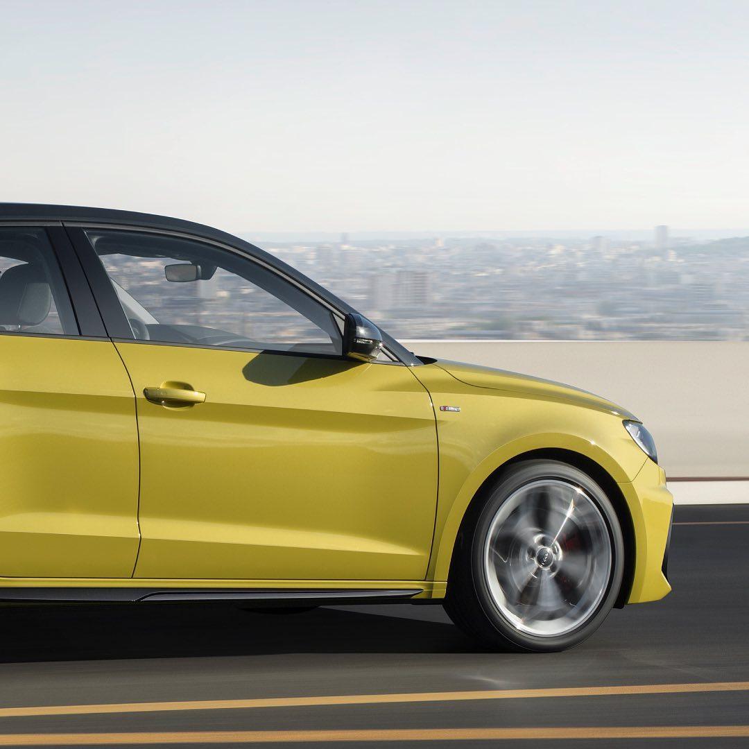 class="content__text"
 Drive a statement home with the Audi A1 Sportback in Python Yellow Metallic.
—------
1 of 2 
 
Visit our page for a full view of the Audi A1 Sportback.

 #Audi #FutureIsAnAttitude #A1 
 