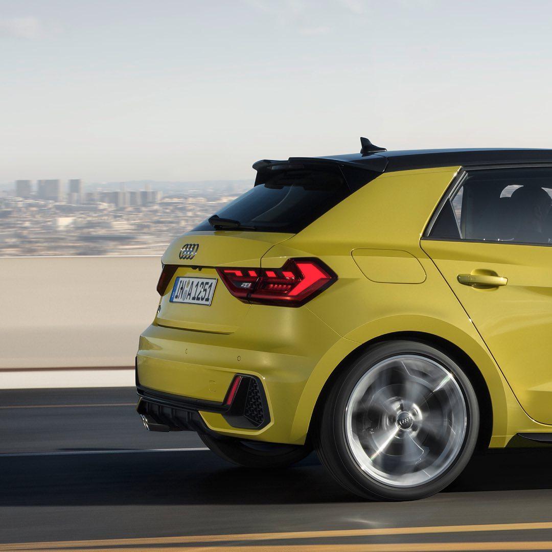 class="content__text"
 Drive a statement home with the Audi A1 Sportback in Python Yellow Metallic.
—------
2 of 2 
 
Visit our page for a full view of the Audi A1 Sportback.

 #Audi #FutureIsAnAttitude #A1 
 