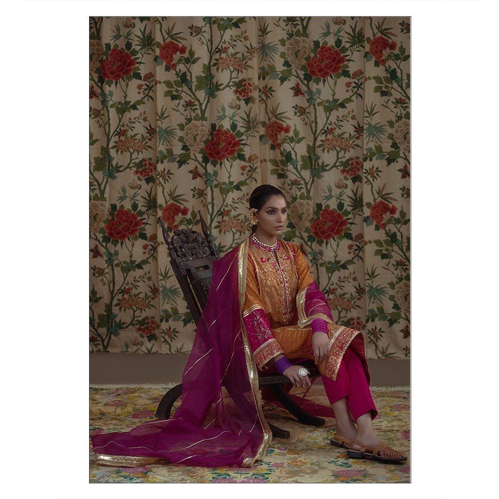 class="content__text"
 Sanam
A dazzling symphony of ecstatic colors, classic embroidery and hand printed fabrics. 
Outshine in the timeless beauty of “sanam” 

Muse: @aamnailyas 
Hair &amp; makeup: @nighatmisbah 
Photography: @khawerjadoon 
PR: @mindmapcomms@faiskap 

 #zaheerabbas #springfestive #pakistaniwedding #zaatelier 
 