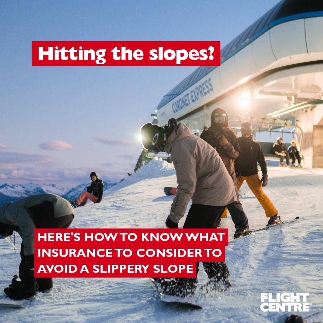 class="content__text"
 Planning to hit the slopes? Don't go off-piste (or on for that matter) without knowing what insurance you should be packing! 

Here's the low-down on Snow Sports Cover to add on to your travel insurance plan. 

For more on insurance, hit the link in bio👆 

 

Disclaimer:
Cover is subject to the terms, conditions, limitations, and exclusions in the PDS. Any information provided is general advice only. Consider the PDS and TMD at http://travl.to/61765pGtm and if the product is right for you. Insurance issued by Zurich Australian Insurance Limited (ABN 13 000 296 640, AFSL 232507) 
 