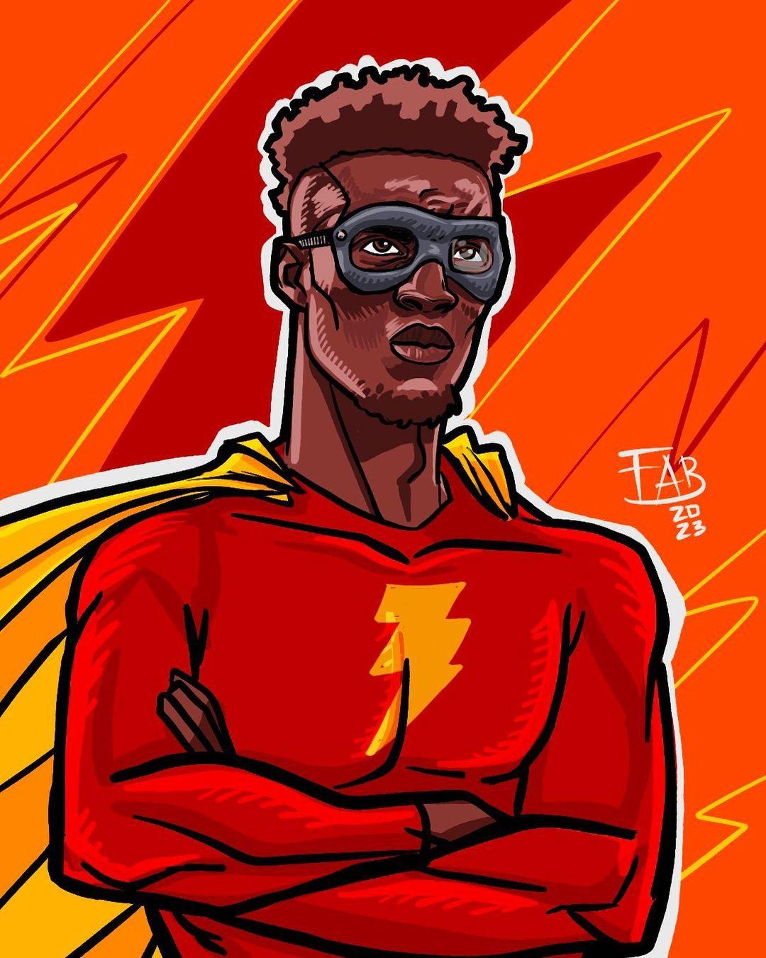 class="content__text"
 Masked Tammy, we are ready. #abraham #procreate #sketch #tammyabraham #forzaroma #asr #asroma 
 