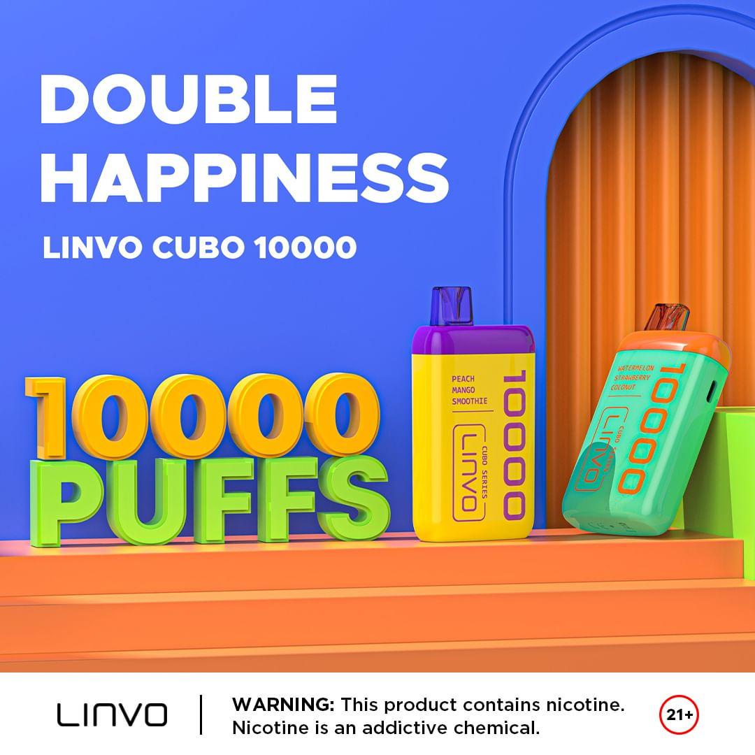 class="content__text"
 Let's welcome the Cubo10000 from LINVO!

💨Dual mesh coil to deliver unbeatable flavor and burst out stronger vapor.
🌈Top-intake system to 100% solve the leakage problem of e-liquid.
✅550mAh built-in battery, about 10000 puffs' vaping.

Picture by @linvo_tech 

Warning: This product contains nicotine. Nicotine is an addictive chemical.⁣⁣⁣⁣⁣⁣

Like ElegoMall.com for more vape gear.

Warning: This product contains nicotine. Nicotine is an addictive chemical.⁣⁣⁣⁣⁣⁣⁣⁣⁣⁣⁣⁣
 #elegomall #vapeshop #vapewholesale #disposablekit #vapesp #vapelife #vapeon #vapers #vapefam #linvo #linvocubo10000 #vapelife #bigpuffs #newvape 
 