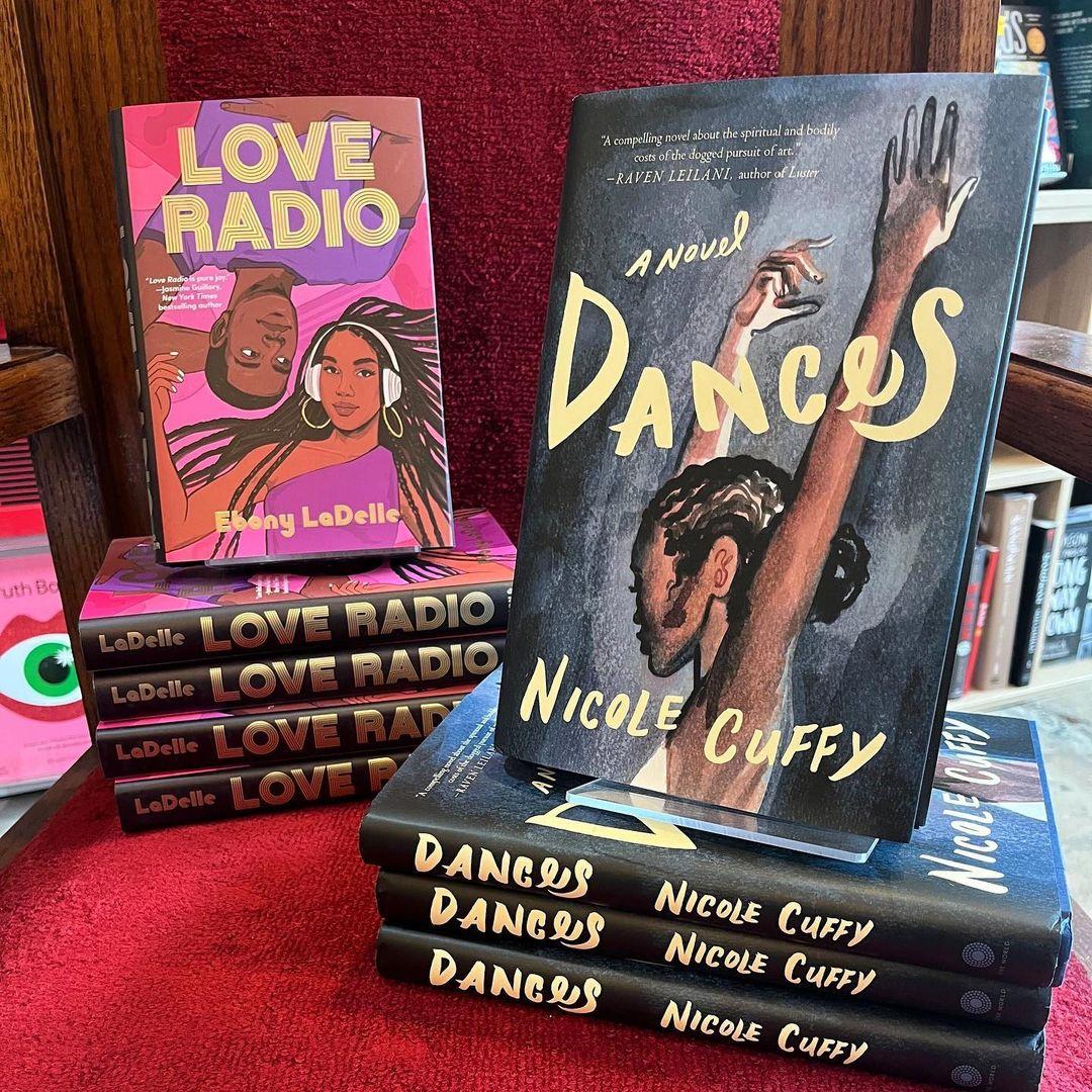 class="content__text"
 TONIGHT (Tues 5/30) @ 7 PM ET **IN-PERSON**: We can't wait to host Nicole Cuffy in convo w/ @ebonyladelle this evening at our Petworth location as we celebrate the release of DANCES! This event is FREE to attend and we're expecting a full house—RSVP on our website to save your spot, and show up early to grab a good seat!

 #LoyaltyBookstores #NicoleCuffy #EbonyLaDelle #Dances #DCBookEvent #AuthorEvent #BlackOwnedBookstore #AsianOwnedBookstore #OneWorldBooks 
 