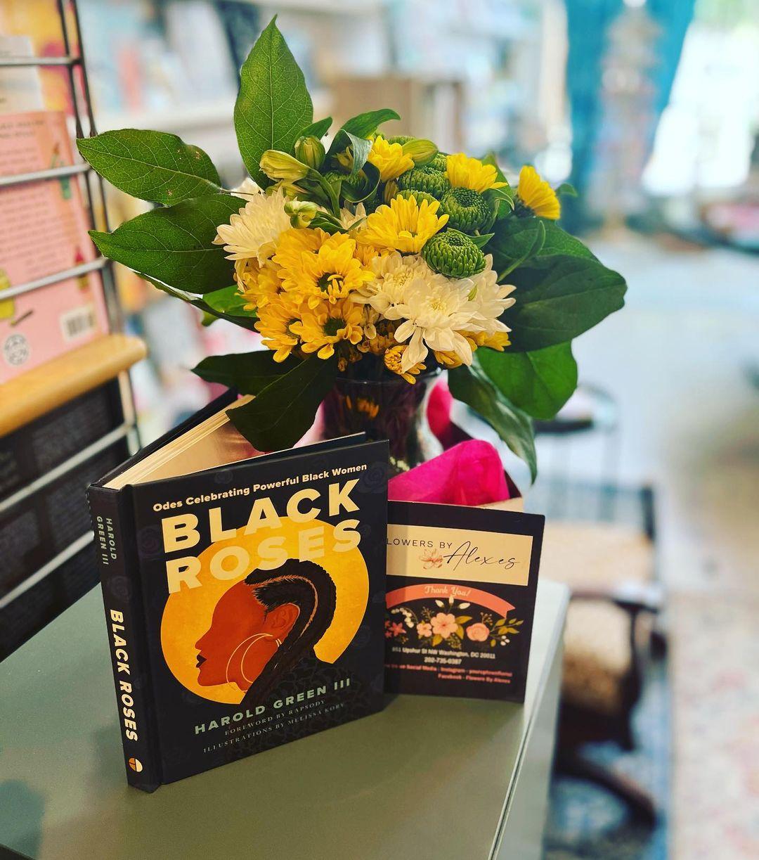 class="content__text"
 Some days are harder than other and what keeps us going? The community! Shout out to @youruptownflorist for this beautiful, bright bouquet and for being lovely neighbors! We also love this uplifting book Black Roses by @haroldgreen celebrating US. Shouts to the joys that keep us going! 
 