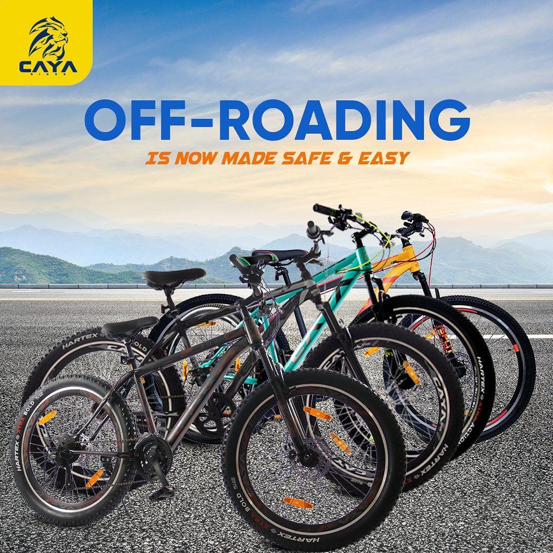 class="content__text"
 With Caya, you are bound to go LIMITLESS. 
Swipe left to check out a set of the best Caya bikes apt for that adventurous off-roading! 

Shop today!
.
.
.
 #caya #cayabikes #cayaindia #roarwithcaya #bicycle #cycle #cycling #bike #detailing #bikelife #instabike #kidsbike #adultbike #ride #biker #instacycle #streetbike #bikergang #bicycleriders #bikestagram #rideout #bestbikes 
 