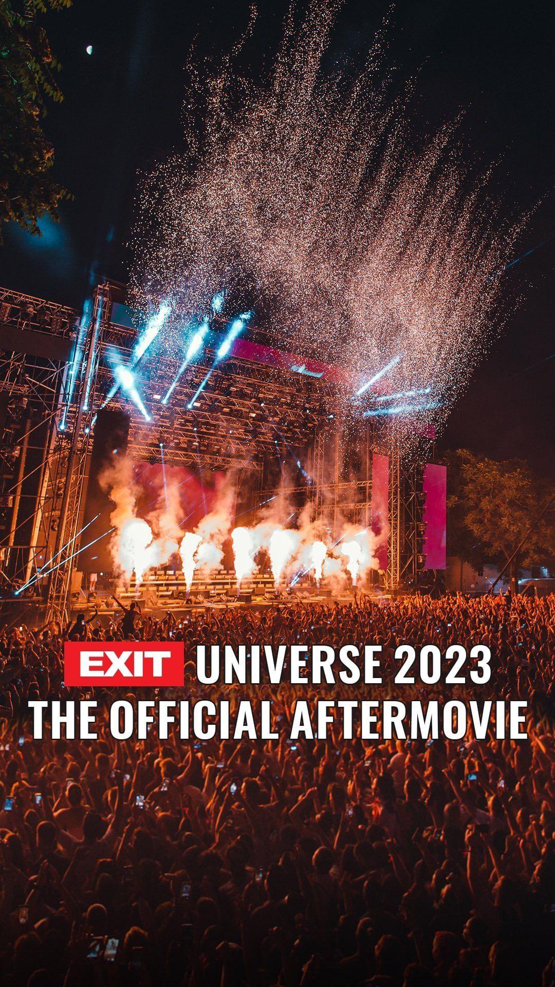 class="content__text"
 THE OFFICIAL AFTERMOVIE HAS LANDED: LOOK HOW BRIGHT YOU SHINED IN EXIT UNIVERSE! ✨

EXIT people, Magic people, this July, we wove the wildest dreams, fearless love, and boundless energy into a phenomenon: Our very own #EXIT2023 Universe! 🙌🎊

The memories we’ve made are not just fleeting moments —they are an eternal flame! 🔥

It’s in the beats that move you to your very core, it hides in the walls of our beautiful medieval Fort and its home is within each and every one of YOU, THE BRIGHTEST STARS! 🌟

Let these memories shine as a reminder that everything we envision, WE CAN CREATE - TOGETHER! 💖

Already dreaming about 11-14 July at EXIT 2024? 
It gets real as ticket sale starts on OCTOBER 10 AT NOON! 🎉

Keep showing your shine and see you at exitfest.org! 
 