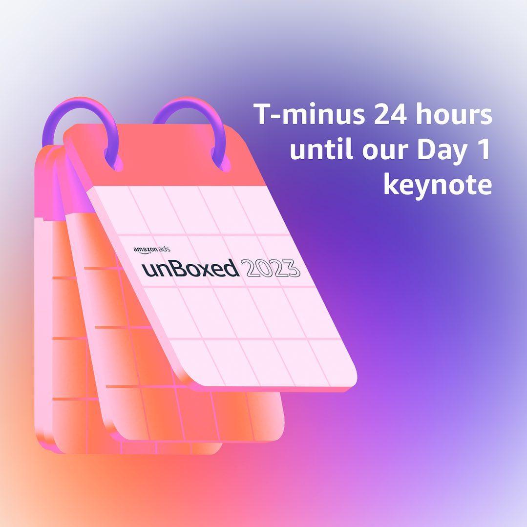 class="content__text"The countdown is on: 24 hours until the #unBoxed2023 Day 1 Keynote streams live. Register to watch at the link in bio.