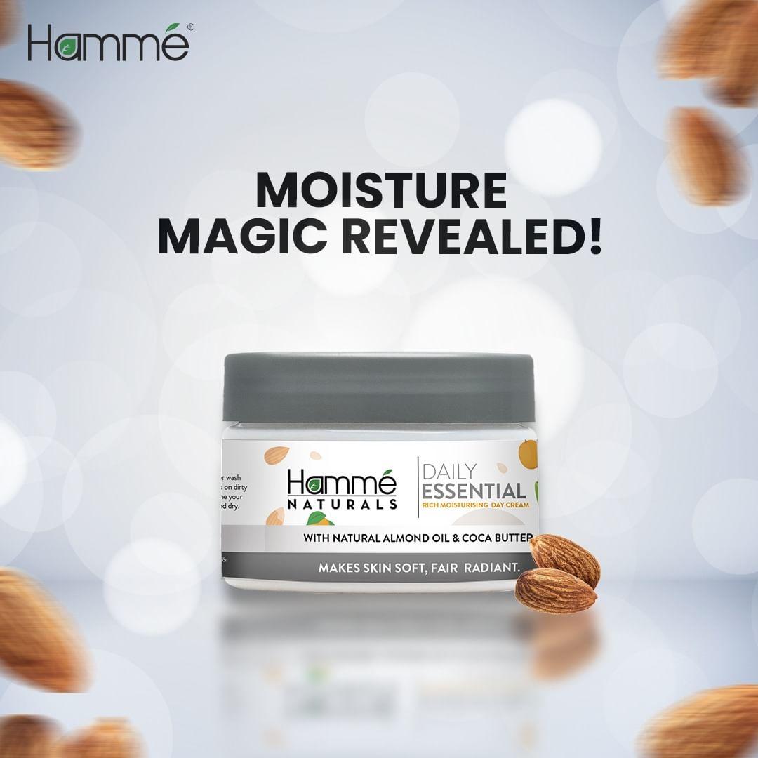 class="content__text"
 Indulge in the richness of nature with our Cocoa Butter &amp; Almond Moisturizer! Luxuriously crafted to provide intense hydration, it melts into your skin, leaving it silky soft and deeply nourished. 

Visit our website: www.hamme.com.pk

 #hammenatural #hamme #beautyhacks #skincaretips #skinserums #haircarerange #facewash #hammenaturals #hygiene #womenbodycare #sale #SaleAlert #discounts #gift #bucket #giftideas #handmade #gift #love #giftsforher 
 