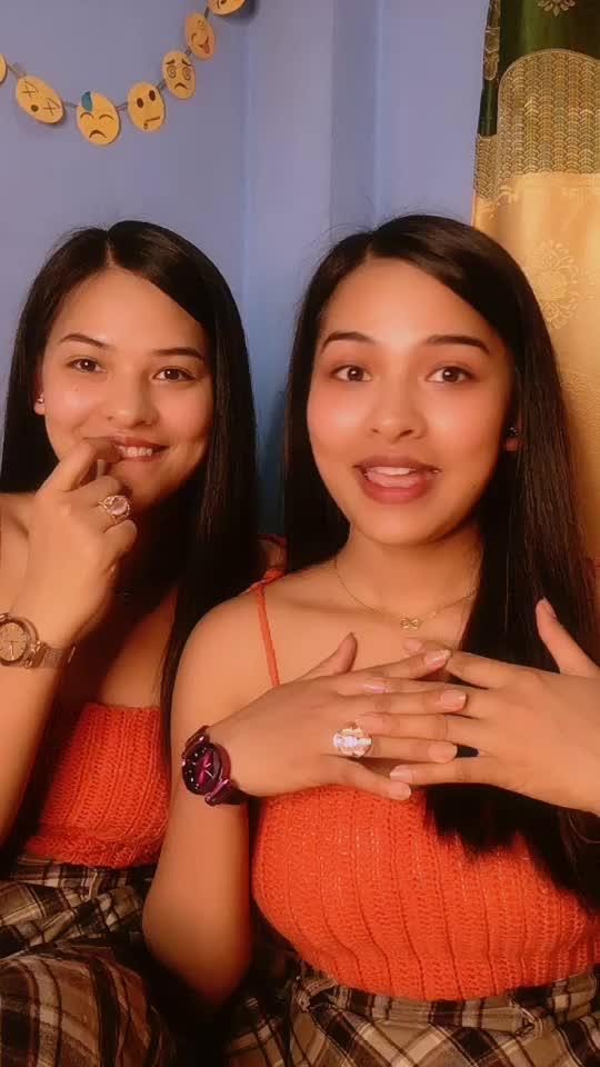 Nepali didi bhaini check🤗♥️#fyp #twins #nepalitwins #nepal #deepadamanta #love @damantastha