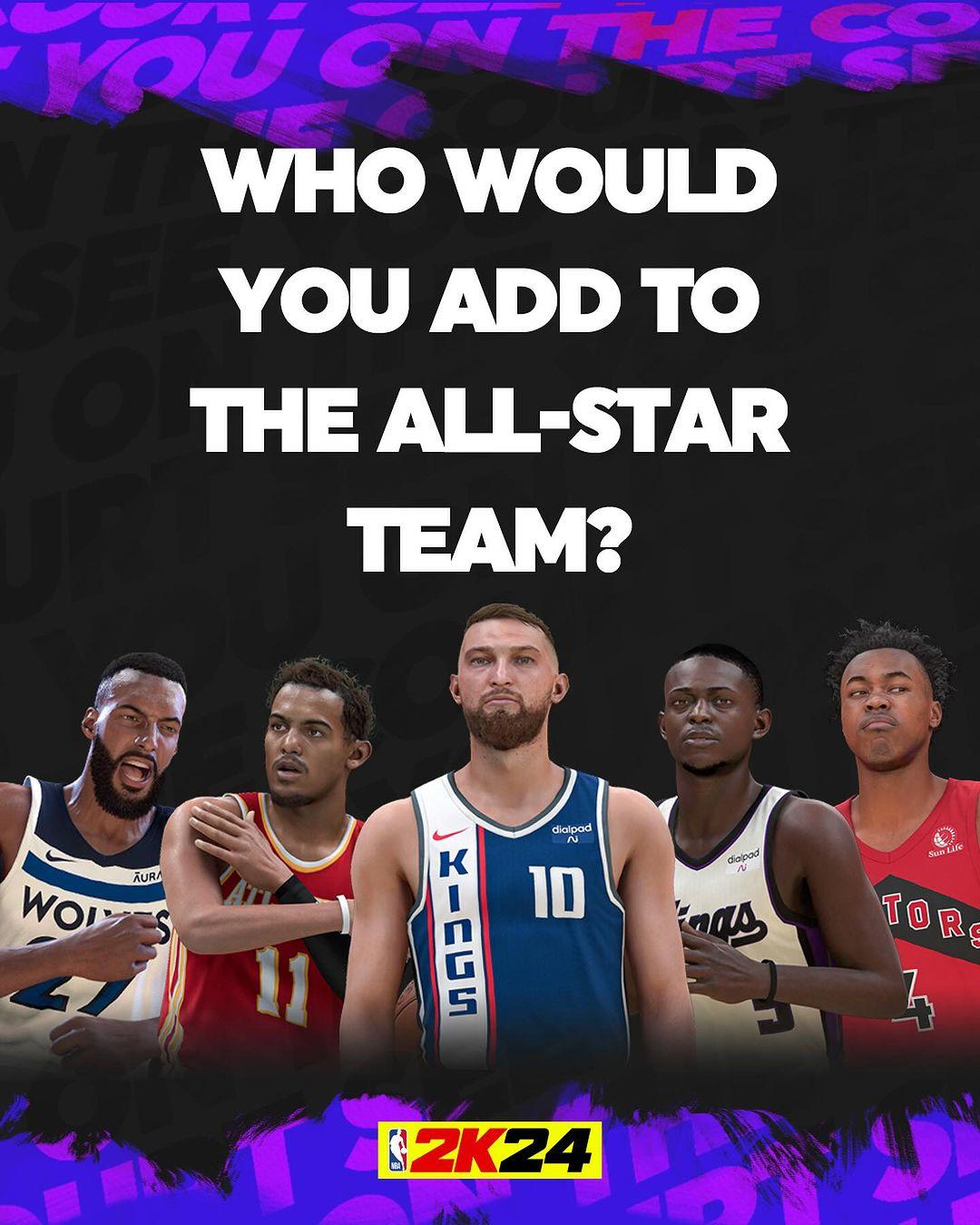 If you had one more spot for the West and the East, which players would you put on the All-Star squads? 🤔
