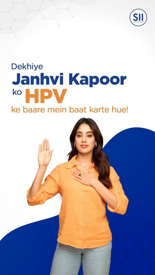 Dekhiye Janhvi Kapoor ko silent killer HPV ke baare mein baat karte hue!

Yeh ek STI hai jo kisi bhi vyakti ko, kisi bhi gender ko ho sakta hai, aur yeh infection intimate skin-to-skin contact se failta hai. Yeh mahilaon mein cervical cancer ka aur purushon mein genital warts ka kaaran ho sakta hai.

Visit the link in the bio to take the pledge against HPV.

Note: This content serves solely for informational purposes and is not intended as a replacement for doctor’s advice. Kindly consult your doctor to know more about HPV vaccination.

#SerumInstituteOfIndia #SII #IPledgeToPrevent #JanhviKapoor #HPV #HumanPapillomavirus #HPVVaccinationEducation #HPVAwareness #DoctorConsultation #AskTheDoctor #PledgeAgainstHPV #PledgeMatters #Cancer