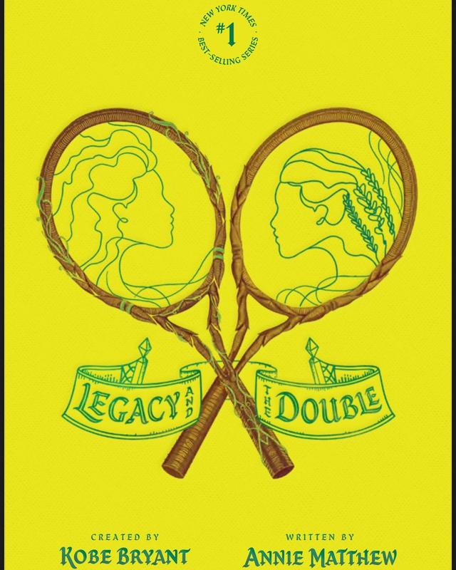 “Legacy and the Double” is the seventh novel from Kobe’s magical world at @Granity and it comes out on Mamba Day, 8/24. ❤️ So excited for everyone to get their hands on this 🎾 tennis tale sequel to “Legacy and the Queen” that reflects the philosophies @KobeBryant cared about so much – carrying on a legacy and dream in the face of life’s most difficult moments and sharing wisdom with those who come after you. Pre-Order now on @Amazon, or follow the link in the story to get your copy while copies are available.  #LegacyandtheDouble #Granity #Grana #MambaDay 🐍