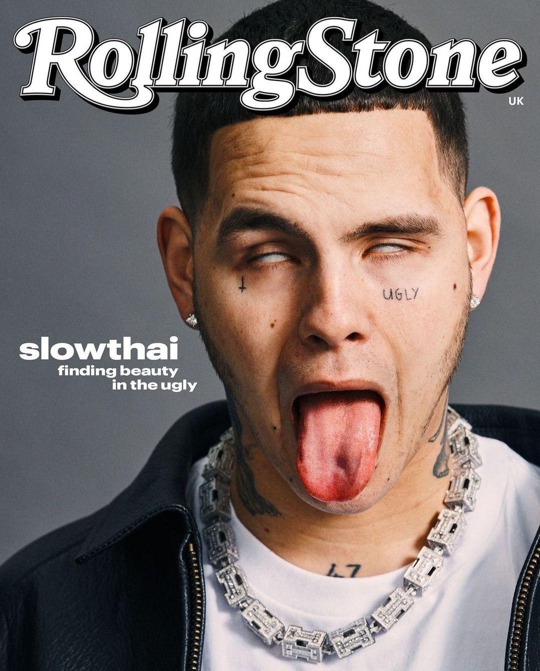 class="content__text"
 😜 Posted @withregram • @rollingstoneuk@slowthai : finding beauty in the ugly ⭐⁠
⁠
What do you do when you find out therapy is not for you? If you’re this new dad, you return to your friends and to rock music – the genre Tyron Kaymone Frampton always wanted to make – instead for curative release⁠
⁠
📲 Hit the link in bio to read the digital cover story.⁠
⁠
Words: @hannahrose___ ⁠
Photography: @simonemmettstudio ⁠
Fashion Director: @JosephKocharian ⁠
Hair: @jlizzybarber ⁠
⁠
Ty wears necklace by @homer ; jacket and t-shirt, Ty's own.⁠
⁠
Editor-in-chief: @CliffJoannou ⁠
Art Director: @AlexHambis ⁠
Fashion and Beauty Director: @JosephKocharian ⁠
News Editor: @nickjwreilly ⁠
Art Editor: @mouchety ⁠
Social Media Producer: @SoapyPorter
