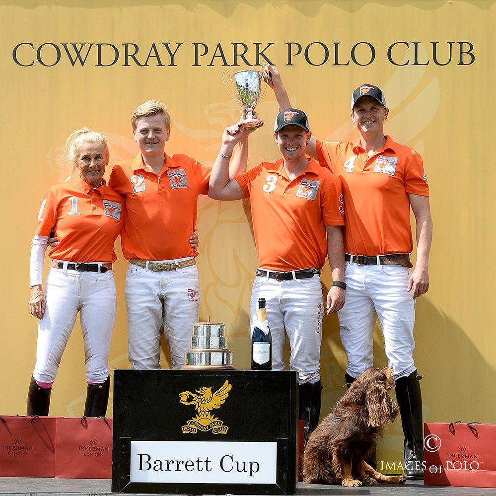 class="content__text"
 Congratulations to Cowdray Vikings Polo Team on winning the Barrett Cup and Cowdray Park polo Club.
.
📷©️ @imagesofpolo 
.
 #polo #imagesofpolo #cowdraypark #cowdrayparkpoloclub #cowdrayvikingspoloteam #cowdrayvikings🧡🐎🧡 #hblions #hickstead 
 